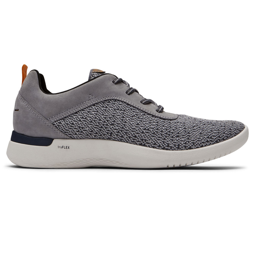 Rockport Joggesko Herre Grå - Truflex Fly Plain Toe - TGDE76231